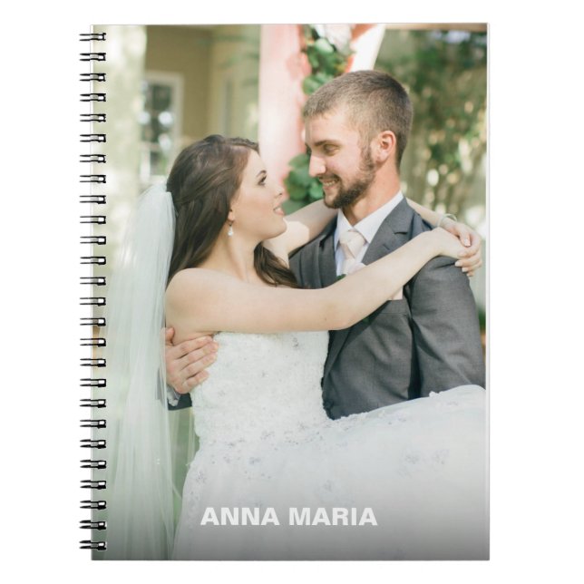 Cuaderno Portátil fotográfico personalizado (Frente)
