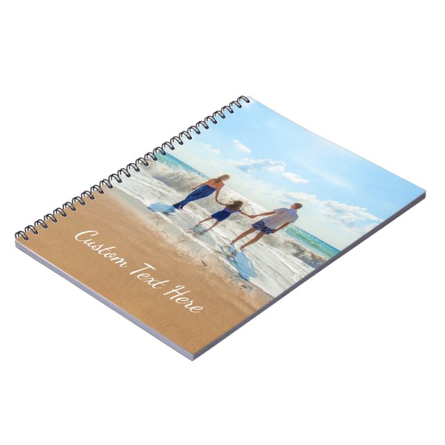 Cuaderno Portátil fotográfico personalizado con sus fotos y (Lado Izquierdo)