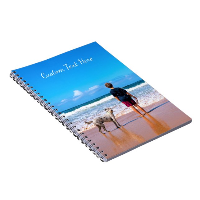 Cuaderno Portátil fotográfico personalizado con sus fotos y (Lado Derecho)