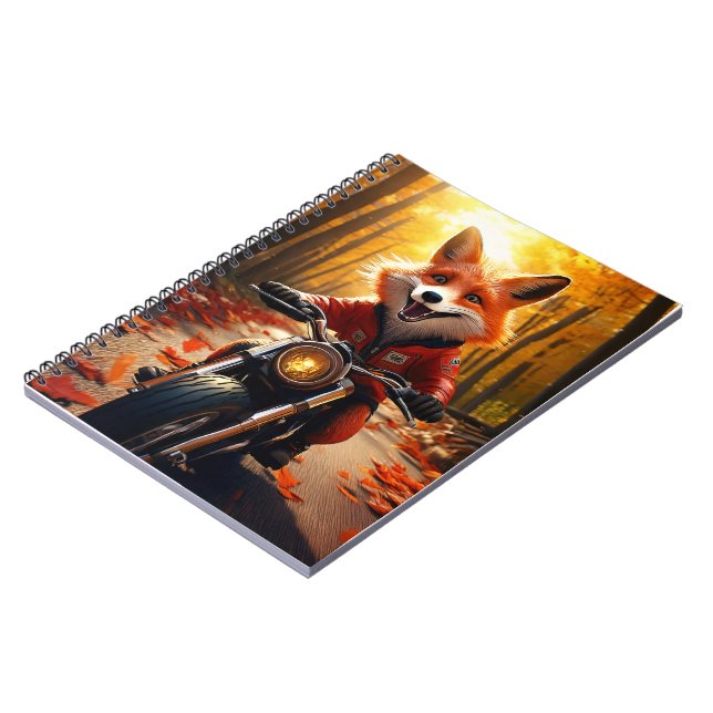 Cuaderno Portátil - Fox Riki (Lado Izquierdo)