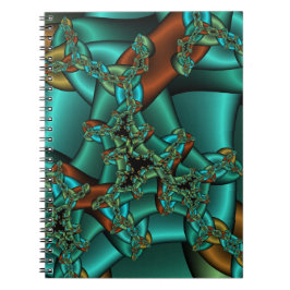 Cuaderno Portátil fractal de cadena loca