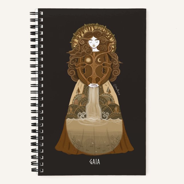 Cuaderno Portátil Gaia A5 (Anverso)
