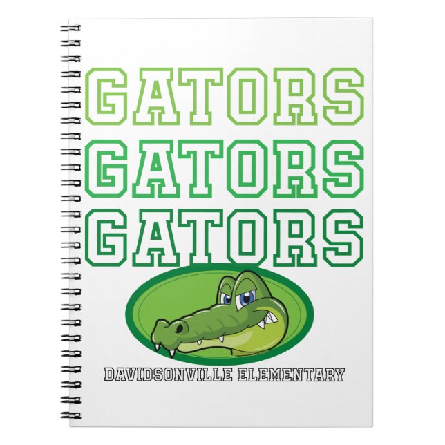 Cuaderno Portátil Gators Gators (Frente)