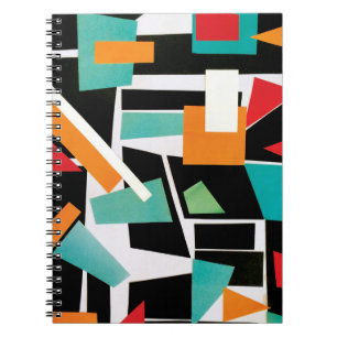 Cuaderno Portátil geométrico