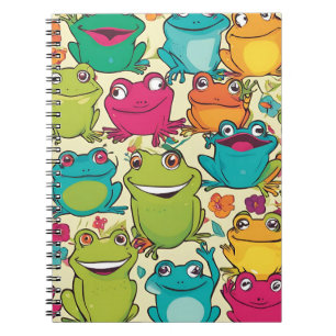 Cuaderno Portátil geométrico moderno - Bloque negrita y col