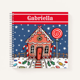 Cuaderno Portátil Gingerbread Personalizado