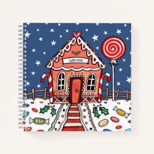 Cuaderno Portátil Gingerbread Personalizado