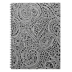 Cuaderno Portátil giratorio monocromo ordenado