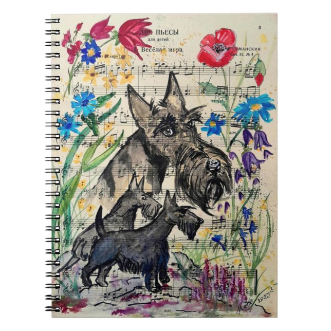 Cuaderno Portátil GLaMalot (Frente)