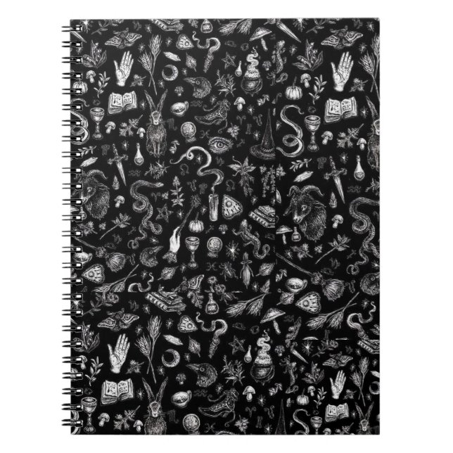 Cuaderno Portátil Gothic Sprial (Frente)