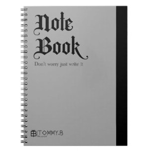 Cuaderno Portátil gótico