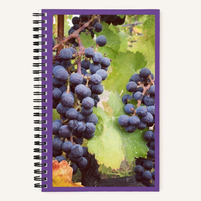 Cuaderno Portátil Grapevine (cubierta dura) (Anverso)
