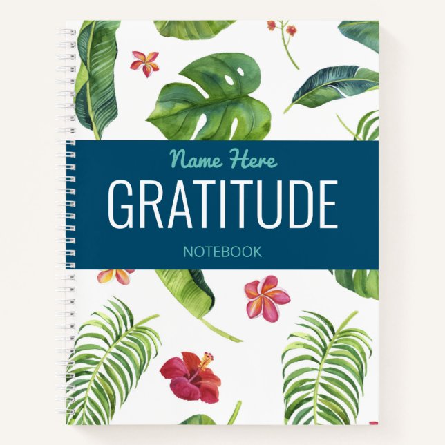 Cuaderno Portátil Gratitude (Anverso)