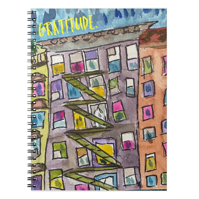 Cuaderno Portátil Gratitude (Frente)