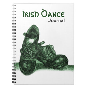 Cuaderno Portátil Green Hardshots Irish Dance Journal
