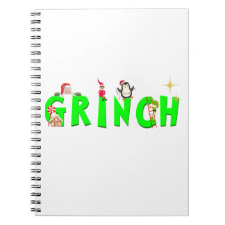 Cuaderno Portátil Grinch
