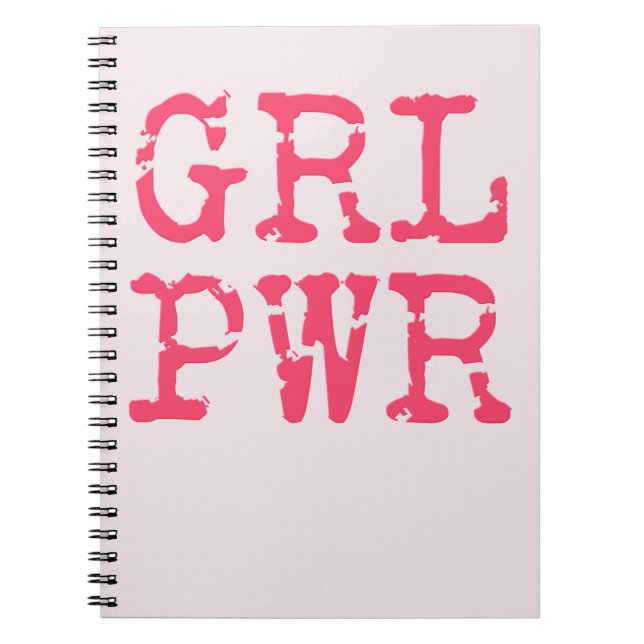 Cuaderno Portátil GRL PWR (para chicas) (Frente)