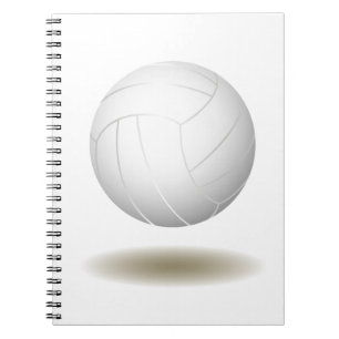Cuaderno Portátil Guay Volleyball (blanco)