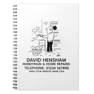 Cuaderno Portátil Handyman y Home Repairs