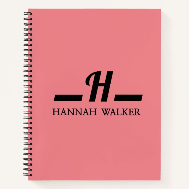 Cuaderno Portátil "HANNAH WALKER" (Anverso)