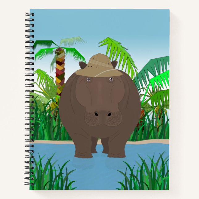 Cuaderno Portátil Hippo (Anverso)