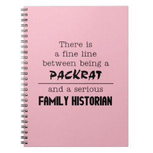 Cuaderno Portátil historiador familiar (Personalizar tu col