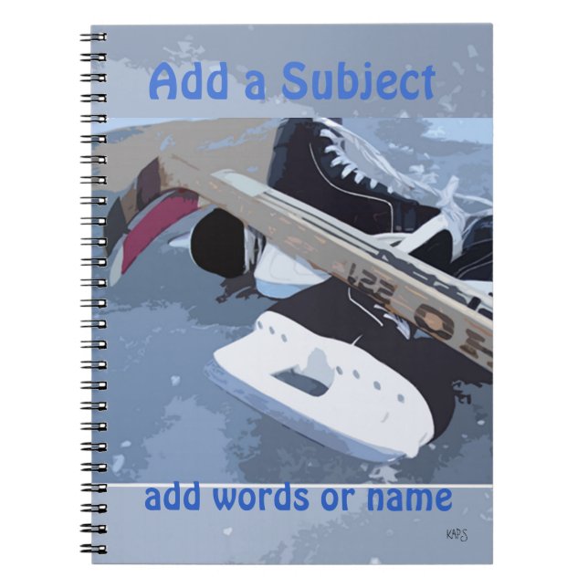 Cuaderno Portátil Hockey 2 (Frente)