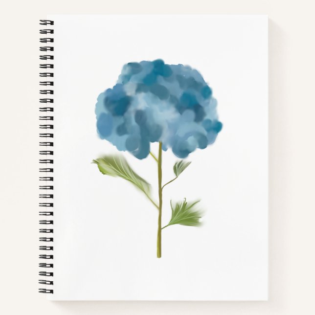 Cuaderno Portátil Hydrangea (Anverso)