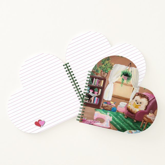 Cuaderno Portátil Hygge Hedgehog (Interior)