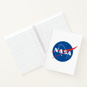 Cuaderno Portátil Icónico Premium de la NASA (Espiral Blanc