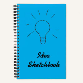 Cuaderno Portátil Idea Blue Sketchbook