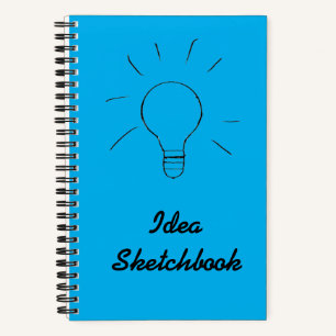 Cuaderno Portátil Idea Blue Sketchbook