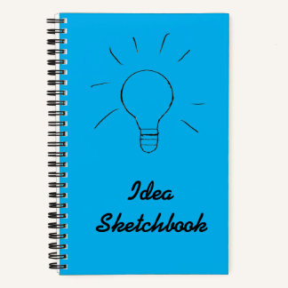 Cuaderno Portátil Idea Blue Sketchbook