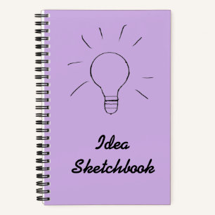 Cuaderno Portátil Idea Light Purple Sketchbook