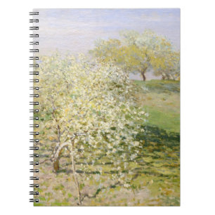 Cuaderno Portátil impresionista de la serie Primavera Bloss