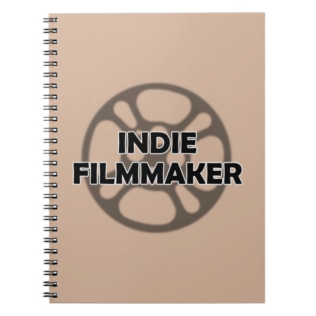 Cuaderno Portátil "Indie Filmmaker" (Frente)