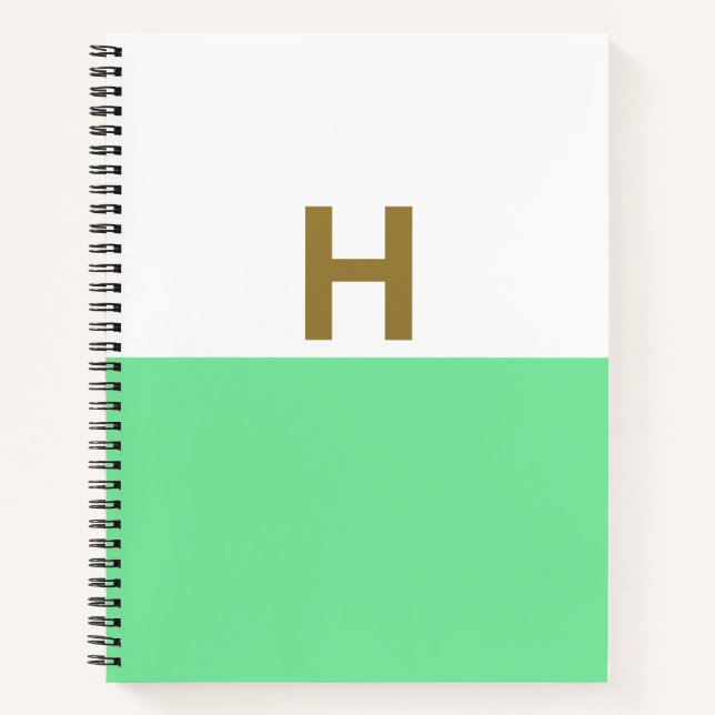 Cuaderno Portátil inicial de H Gold (Anverso)
