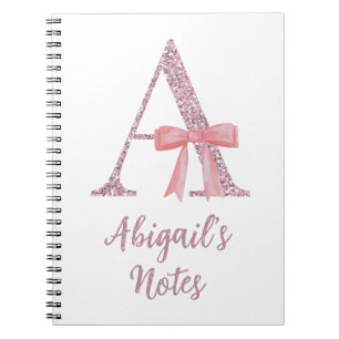 Cuaderno Portátil inicial personalizable para ella
