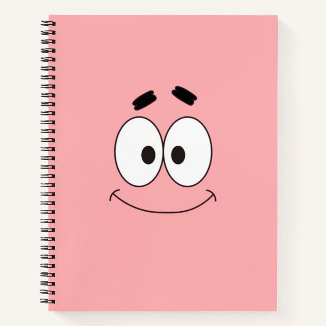 Cuaderno Portátil inspirado en Patrick Star (Anverso)