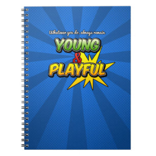 Cuaderno Portátil Inspirador joven y lúdico