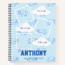 Portátil invitado Rhino de primer cumpleaños Baby