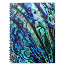 Cuaderno Portátil irlandés Paua Abalone Shell