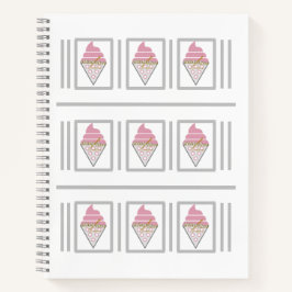 Cuaderno Portátil Irresistible Ice Cream / Sketchbook