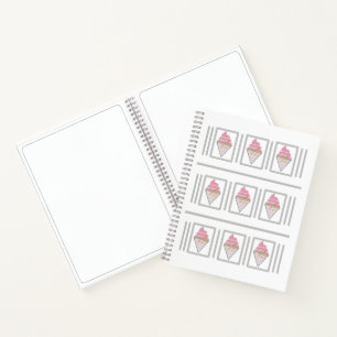 Cuaderno Portátil Irresistible Ice Cream / Sketchbook
