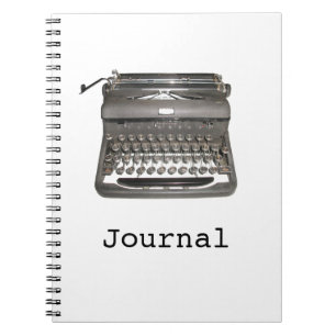 Cuaderno Portátil "Journal" para máquina de escribir manual