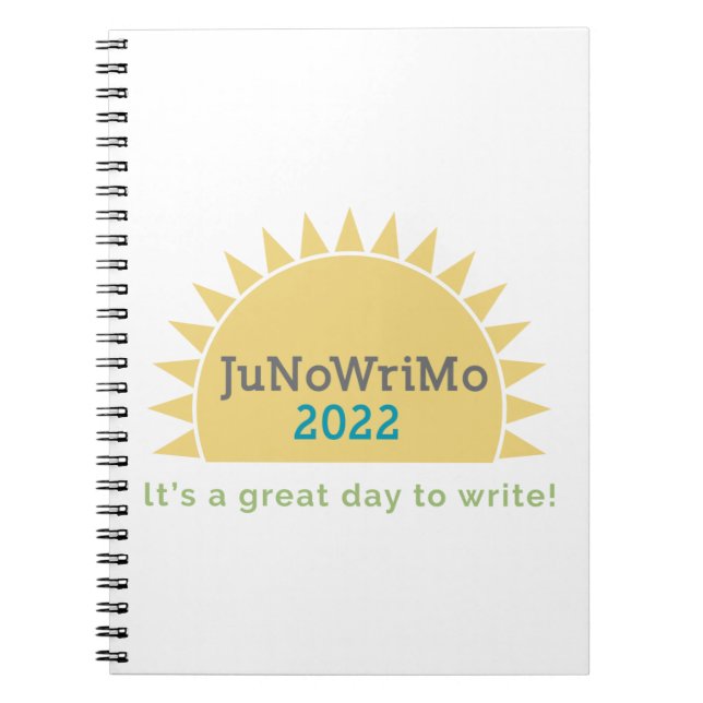 Cuaderno Portátil JuNoWriMo 2022 (Frente)
