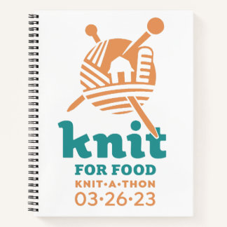 Cuaderno Portátil Knit For Food