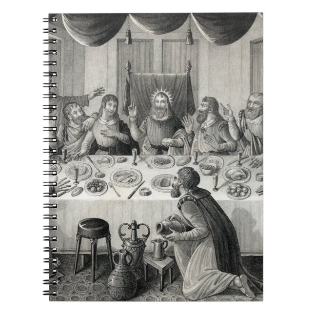 Cuaderno Portátil "La última cena" (Frente)