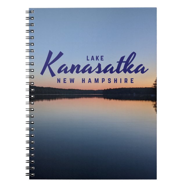 Cuaderno Portátil Lake Kanasatka (Frente)