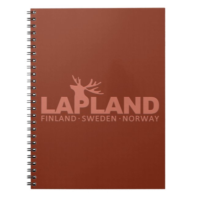 Cuaderno portátil LAPLAND personalizado (Frente)